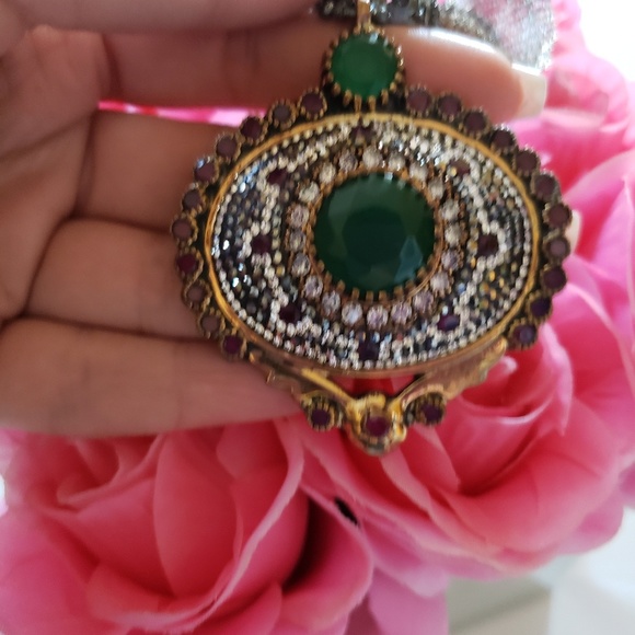 Handmade 925 sterling Silver necklace - Picture 2 of 3